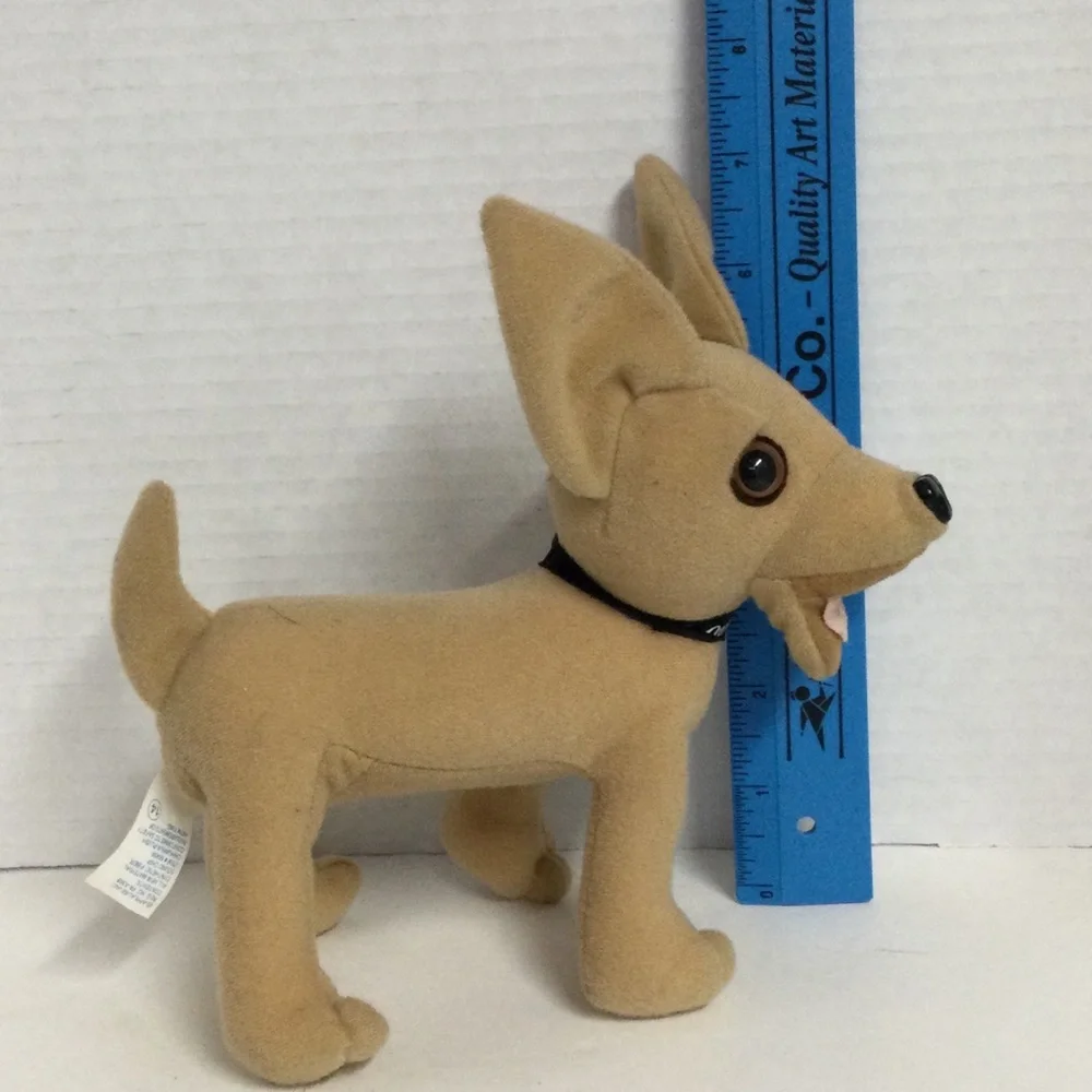 Applause Yo Quiero Taco Bell Chihuahua Tan Plush Dog Toy Does Not Talk VTG